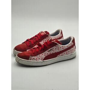 Puma Suede Classic x Hello Kitty Red White Women’s Size 7